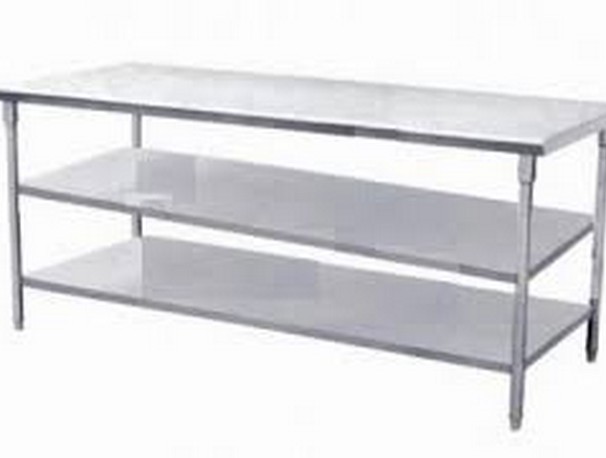 Bàn chia thức ăn inox