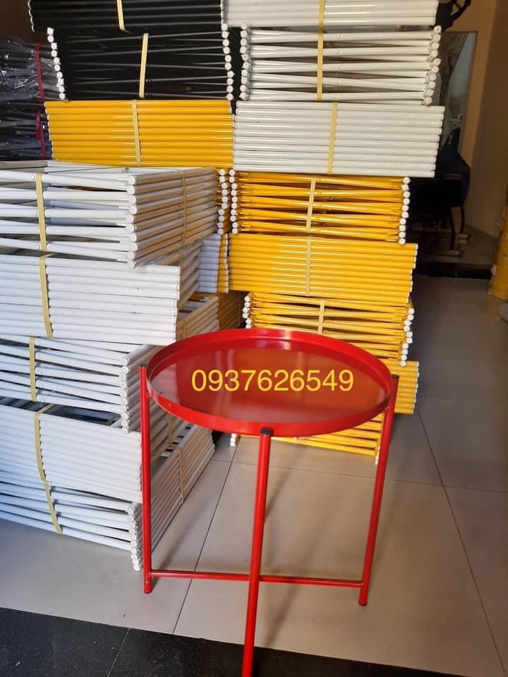 Bàn trà chanh chân rời