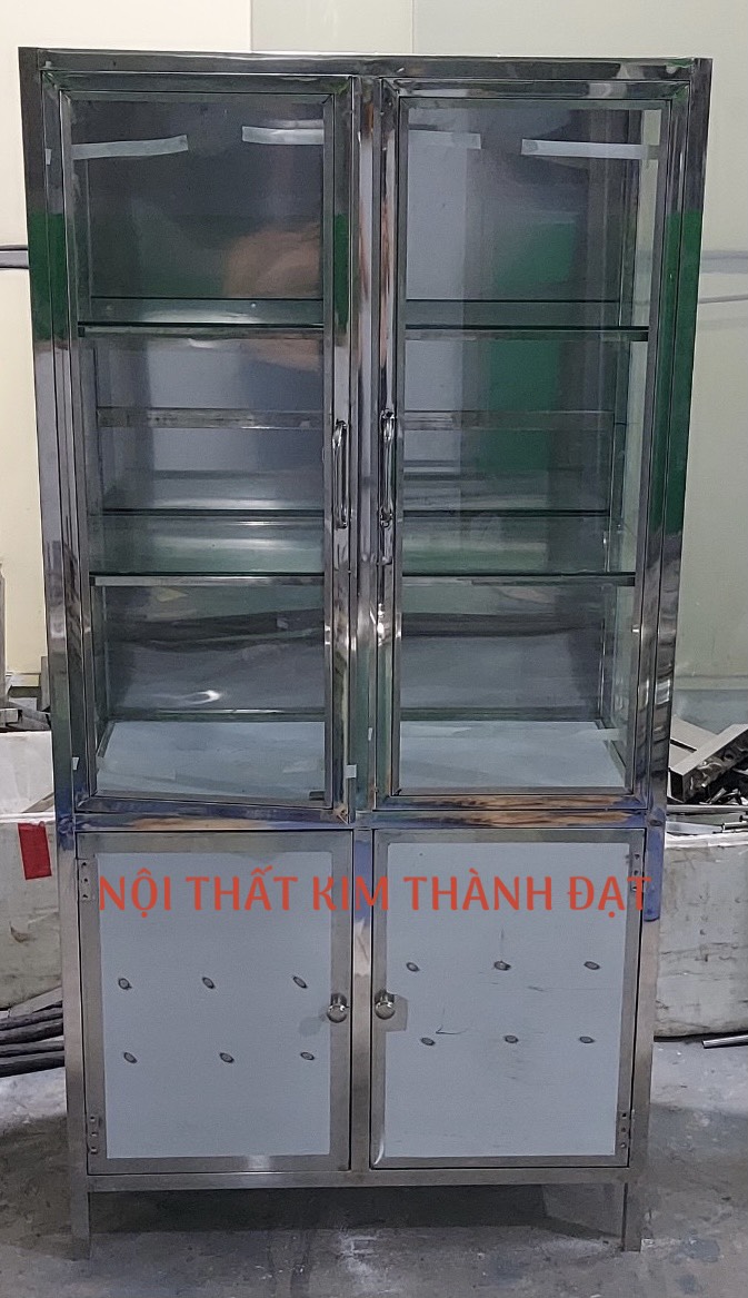 Tủ thuốc y tế có ngăn độc AB