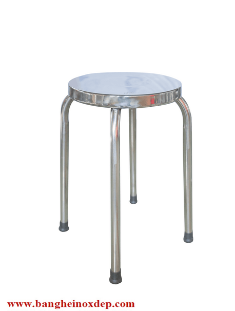Ghế đẩu Inox cạnh Hawata SUS 304