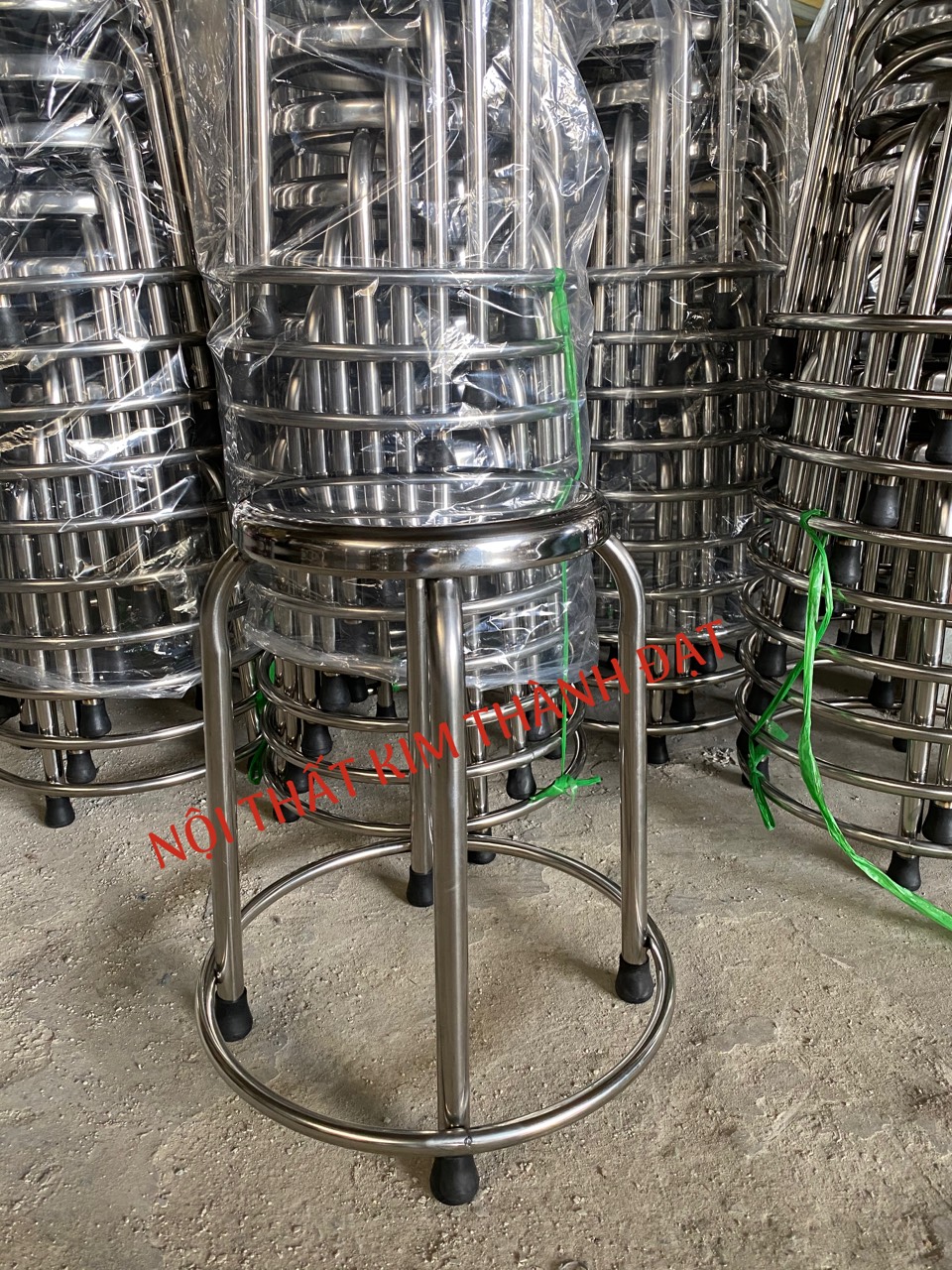 Ghế đẩu kiềng inox
