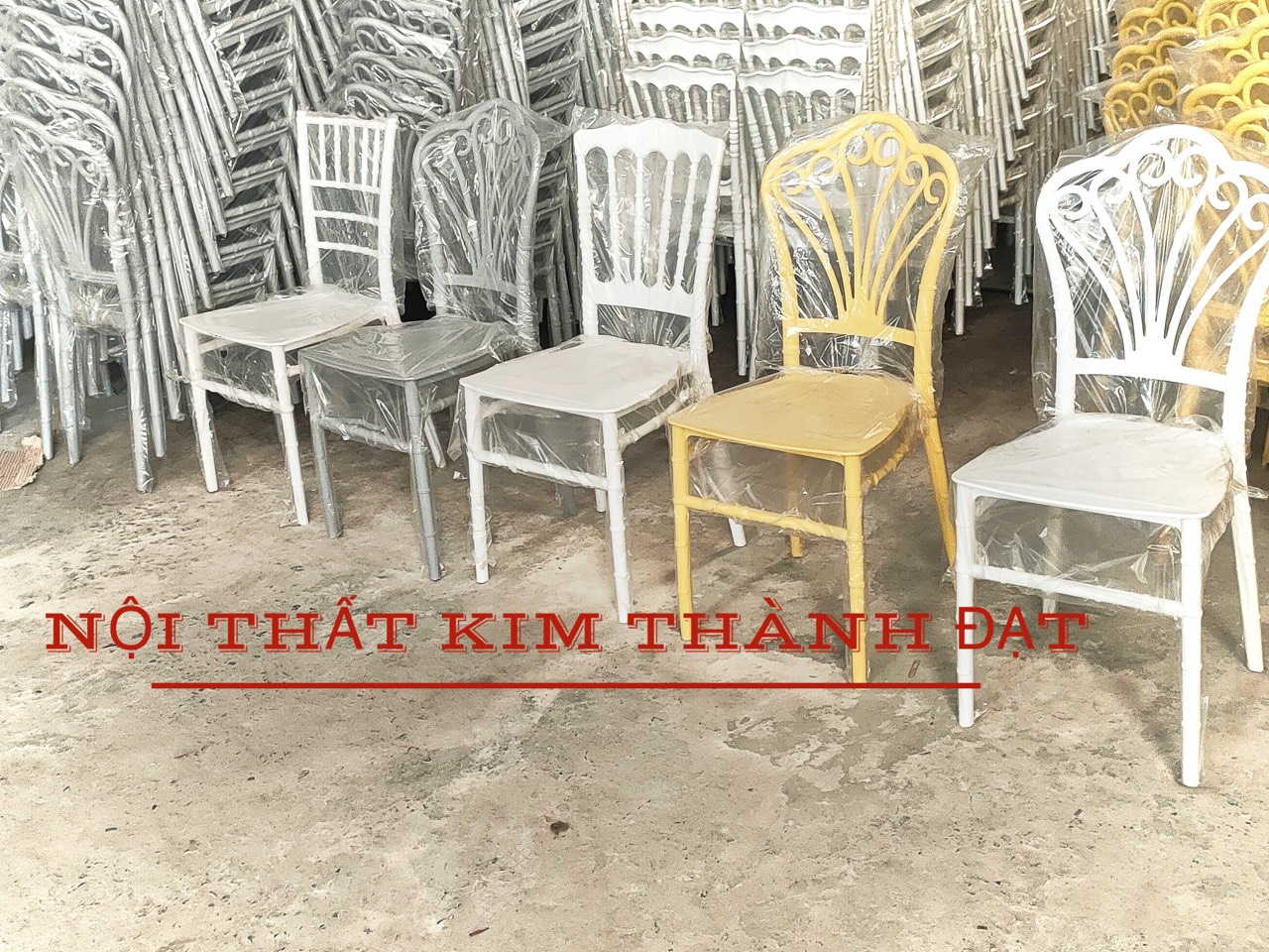 Ghế nhựa tiffany nhà hàng
