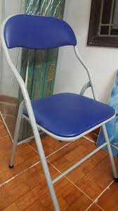 Ghế gấp chân sơn tĩnh điện lưng thấp