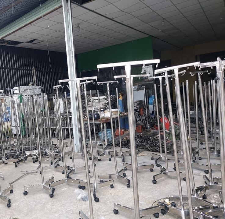 Cây treo truyền dịch inox