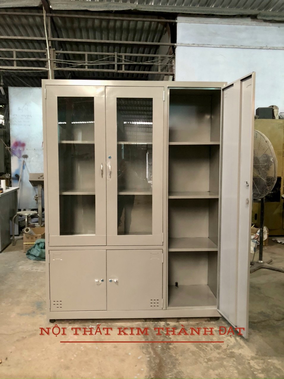 Tủ tài liệu 5 cánh mở