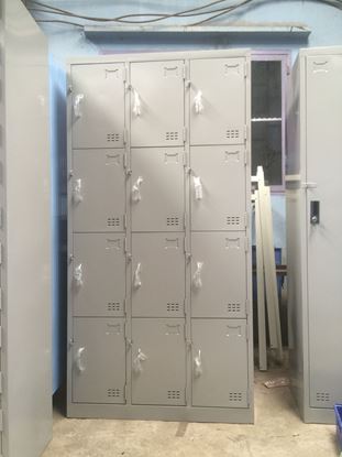 Tủ Locker 12 ngăn 3 khoan
