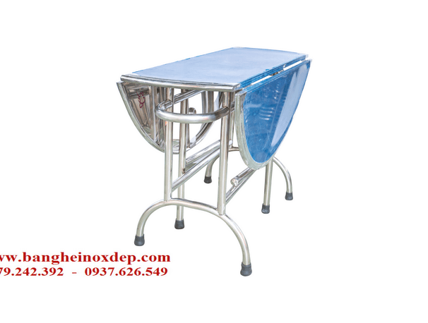 Bàn xếp 3 inox