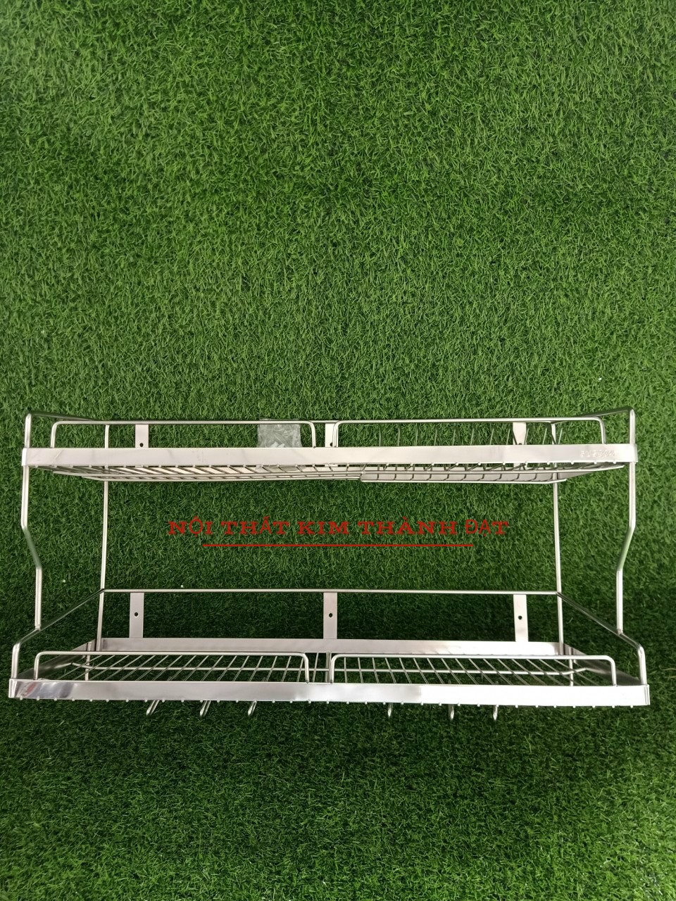 Kệ treo la 2 tầng inox 201